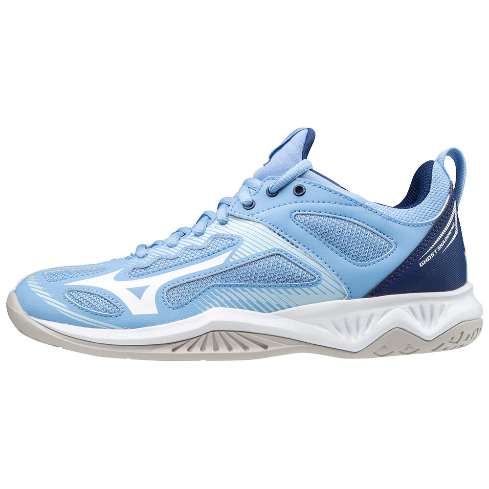 Tenis Para Basquetbol Mizuno Ghost Shadow Nb Para Mujer Azules/Blancos 3506487-OY